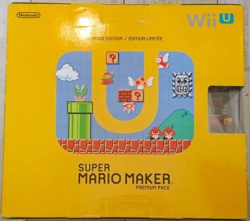 Boxed Wii U Super Mario Maker Premium Pack 32GB (Like new)