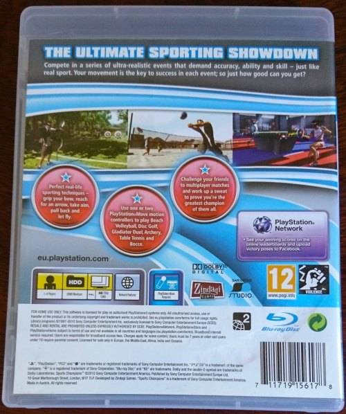 Sports Champions - PS3 (Playstation Move required)