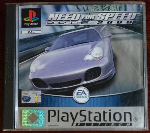 Need for Speed Porche 2000 - PS1 (Platinum)
