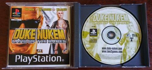 Duke Nukem Land of the Babes - PS1 (Retro)