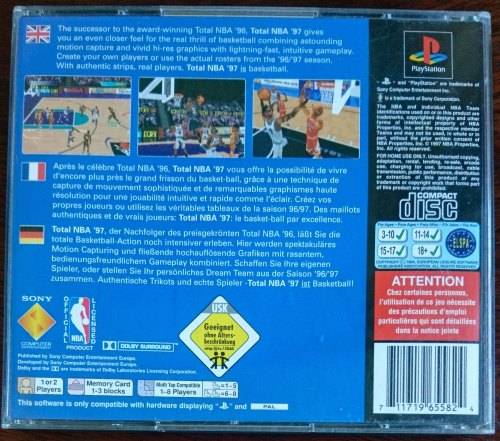 Total NBA 97 - PS1 (Retro)