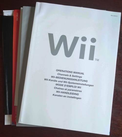 Boxed Black Wii Console + Original Remote Plus