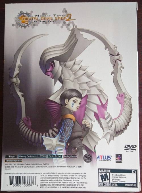 Shin Megami Tensei Digital Devil Saga (Deluxe Box Set) - PS2 (NTSC)