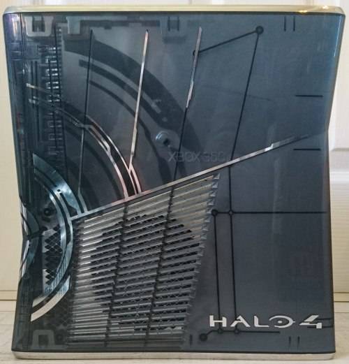 Boxed Xbox 360 Halo 4 Limited Edition Console 320 GB (not Halo 4 box) with 9 games