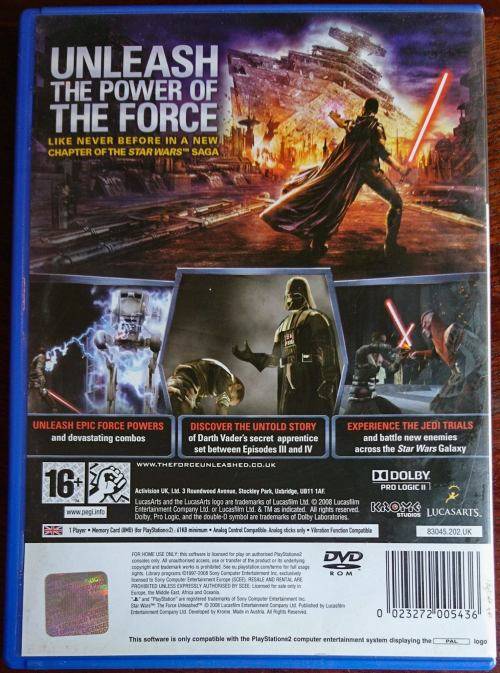 Star Wars: The Force Unleashed - PS2