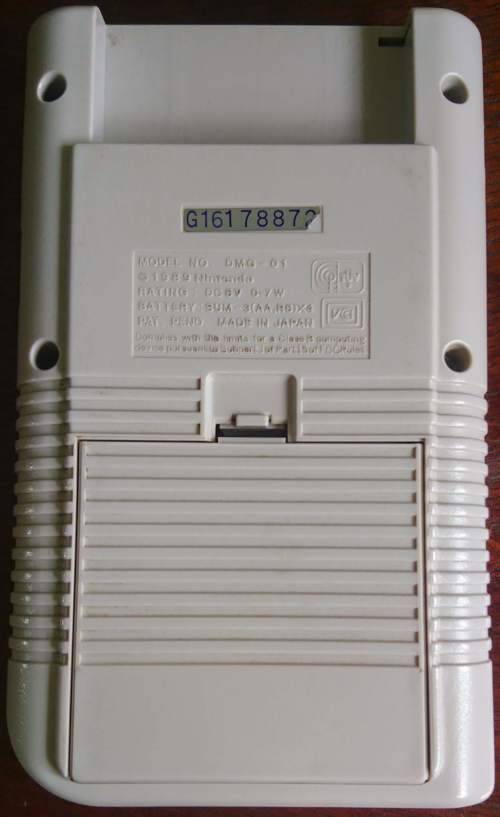 Grey Game Boy Original Console