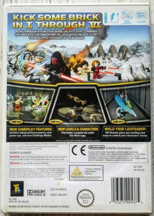 Lego Star Wars The Complete SAGA - Wii.
