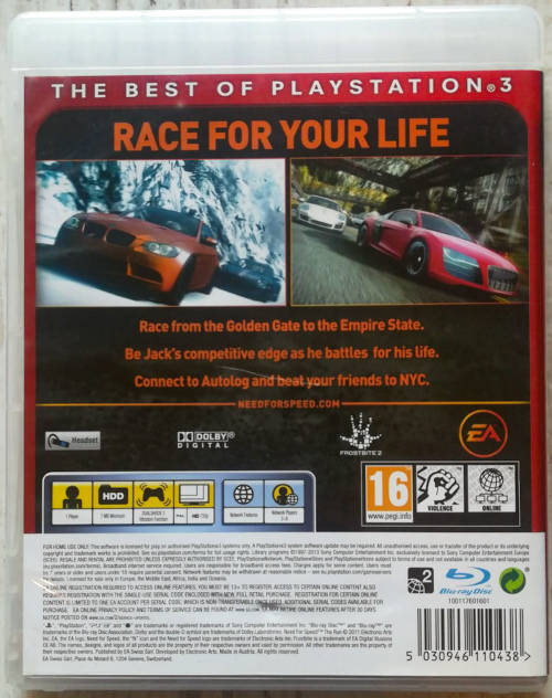 Need for Speed The Run - PS3