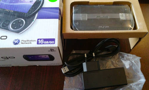 Boxed PSP Go Console 16GB + 10 Games
