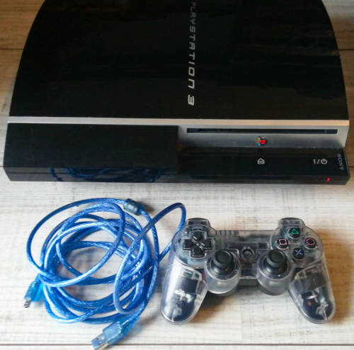 Black PS3 Console 160GB + Generic Controller