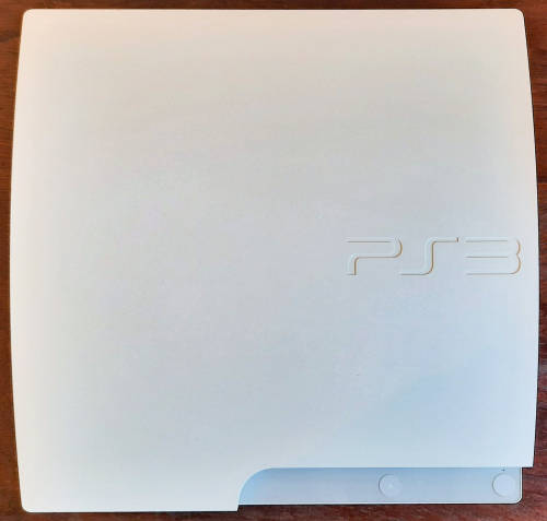 Boxed White PS3 Console, Slimline 320GB, Generic Controller + Games