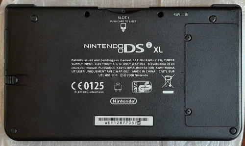 Boxed Dsi XL Console Super Mario Bros 25th Anniversary