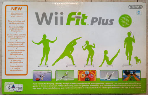 Boxed Wii Fit Plus Board + Game + Accessories
