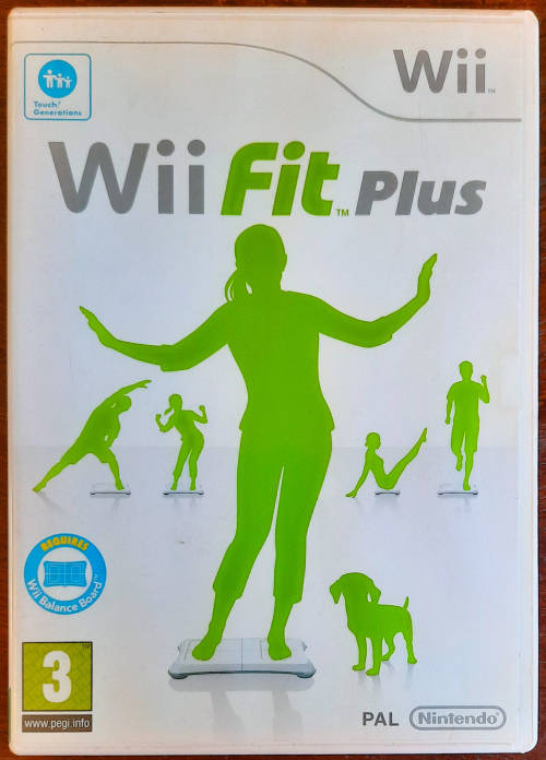 Boxed Wii Fit Plus Board + Game + Accessories