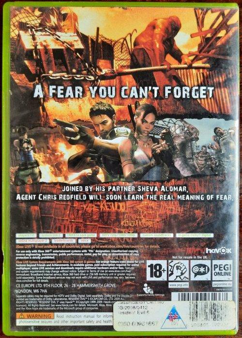 Resident Evil 5 - Xbox 360