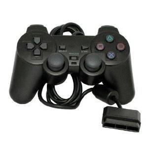 Original Black Sony Dualshock Controller PS2