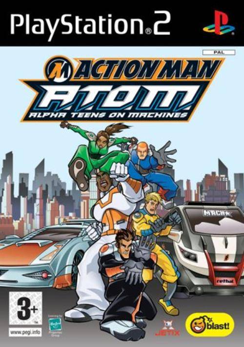 Action Man A.T.O.M- Alpha Teens On Machines PS2