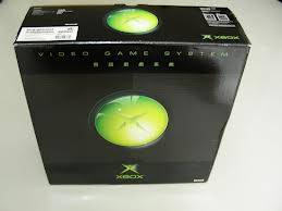 Boxed Xbox Original Console, original controller, media remote and cables