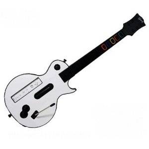 Guitar Hero Wii Guitar (White Faceplate)