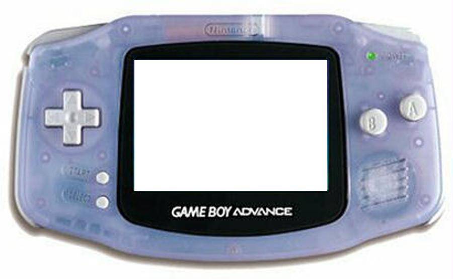 Transparent / Clear Game Boy Advance Console