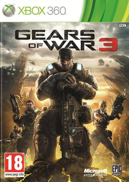 Gears of War 3 - Xbox 360 (Sealed)