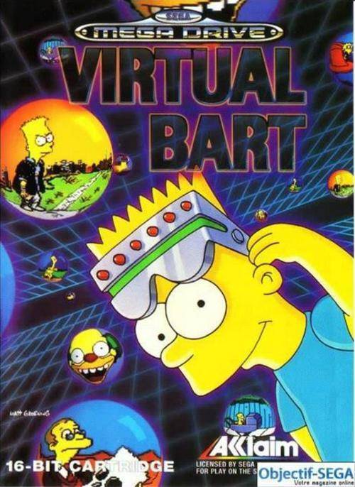 Virtual Bart Mega Drive