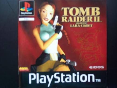 Tomb Raider 2 PS1 + Playstation mag with walkthrough