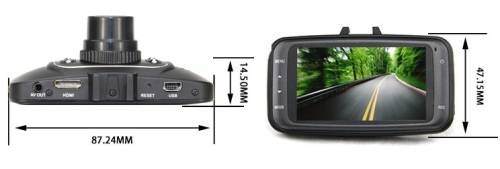 Vehicle Camera Video Recorder DVR - Full HD 1080P