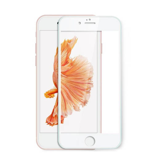 4D Glass Screen Protector for iPhone 6 White