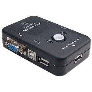 KVM 2 Port USB Switch