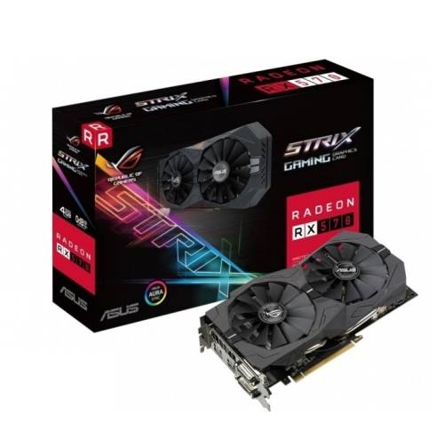 Asus Radeon RX 570 ROG-STRIX-RX570-O4G-GAMING OC Edition 4GB GDDR5 256-bit PCI-E 3.0 Graphics Card