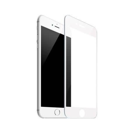 3D Full Cover Glass Screen Protector for iPhone 6 Plus - WHITE