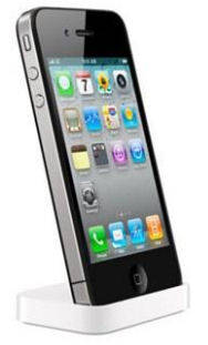 Data Sync / Audio Out Dock for Iphone 4 4s - Icy White - Now Below R100!!
