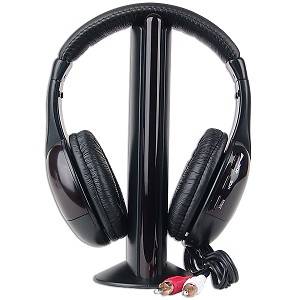 5 in 1 Wireless Headphones with FM Radio