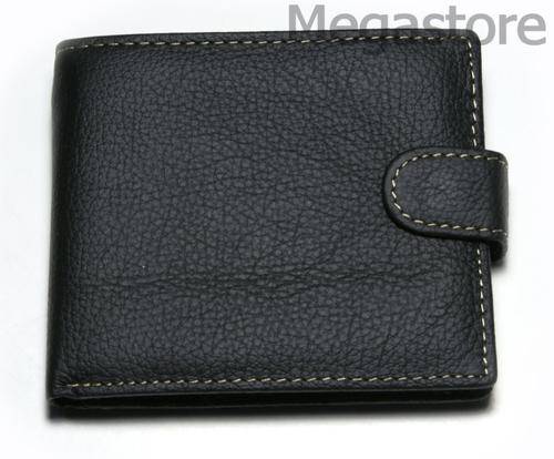 Leather Wallet  -  Black or Dark Brown