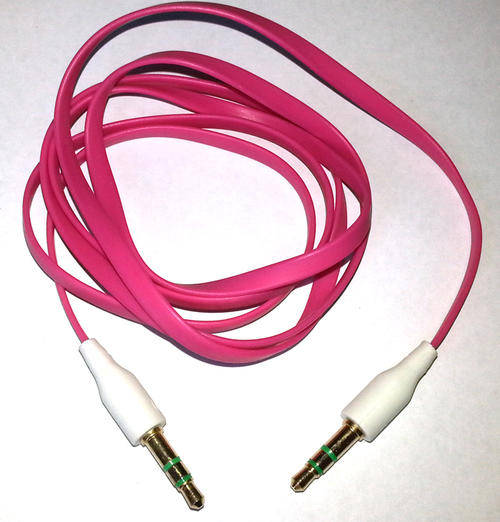 Aux Pink Cable - 1 m