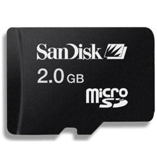 2Gb Micro SD Transflash Card with SD Adaptor - SDHC - Genuine