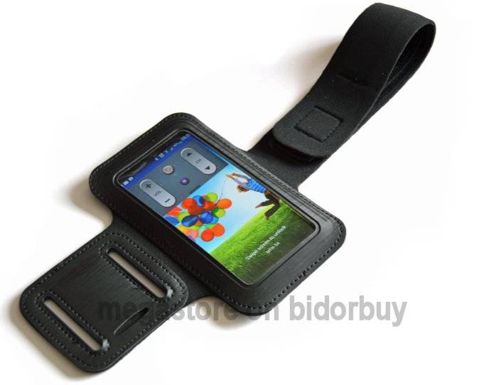 Sports Armband for Samsung Galaxy S4 i9500 S3 I9300  - Black