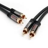 TEAC Composite Video Cable 2 RCA to 2 RCA - 1m