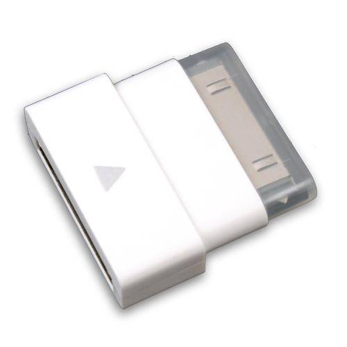 White 30pin Dock Male to Female Extender Extension Converter Adapter Mate for iPhone 3 4 iPod iPad