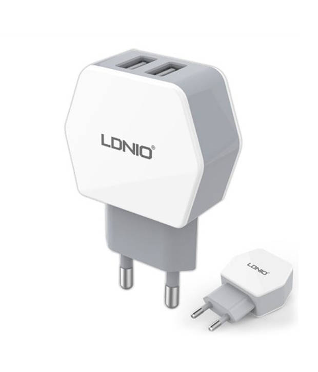 LDNIO Dual USB 2.1A Wall charger / Universal Adapter with USB Slot
