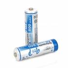 2 Pack 800mah AAA NIMH Rechargeable Batteries