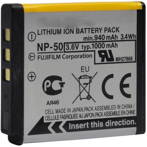 Fuji NP-50 Battery and Cable