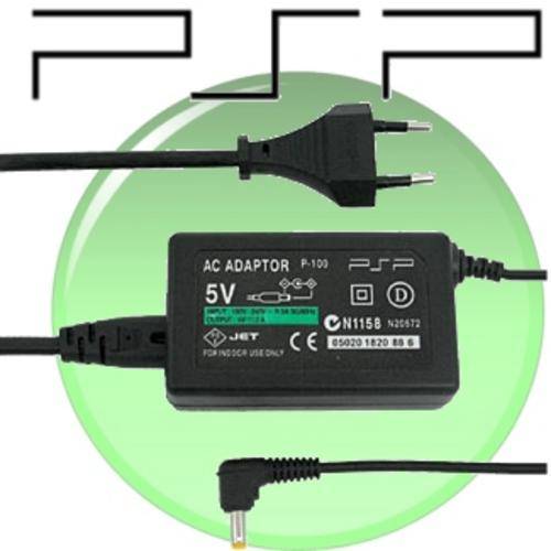 PSP Charger / Powersupply 5V 2.0A + Power Cord