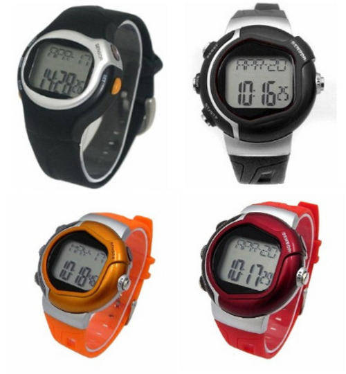 Digital Watch with Heart Rate / Pulse Monitor | 4 Style Choices