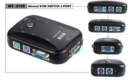2-Port KVM Switch