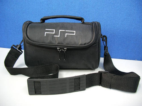 Black Travel Carry Bag Case for PSP 1000 2000 3000 GO