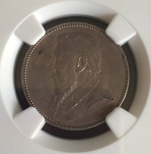 Scarce 1896 1 Shilling - Graded XF45 by NGC