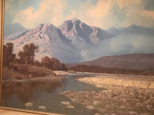 LARGE LANDSCAPE SCENE ( HUGH STEVENSON )