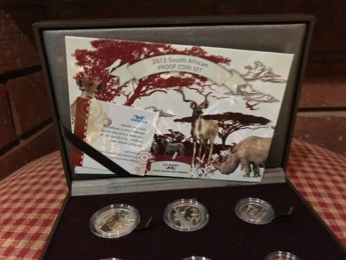 2013 SA PROOF SET ( LOW MINTAGE )
